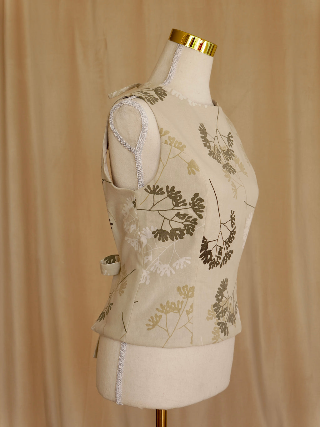 Open-Back Tie Bodice