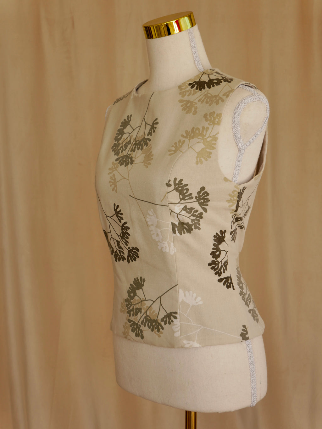 Open-Back Tie Bodice