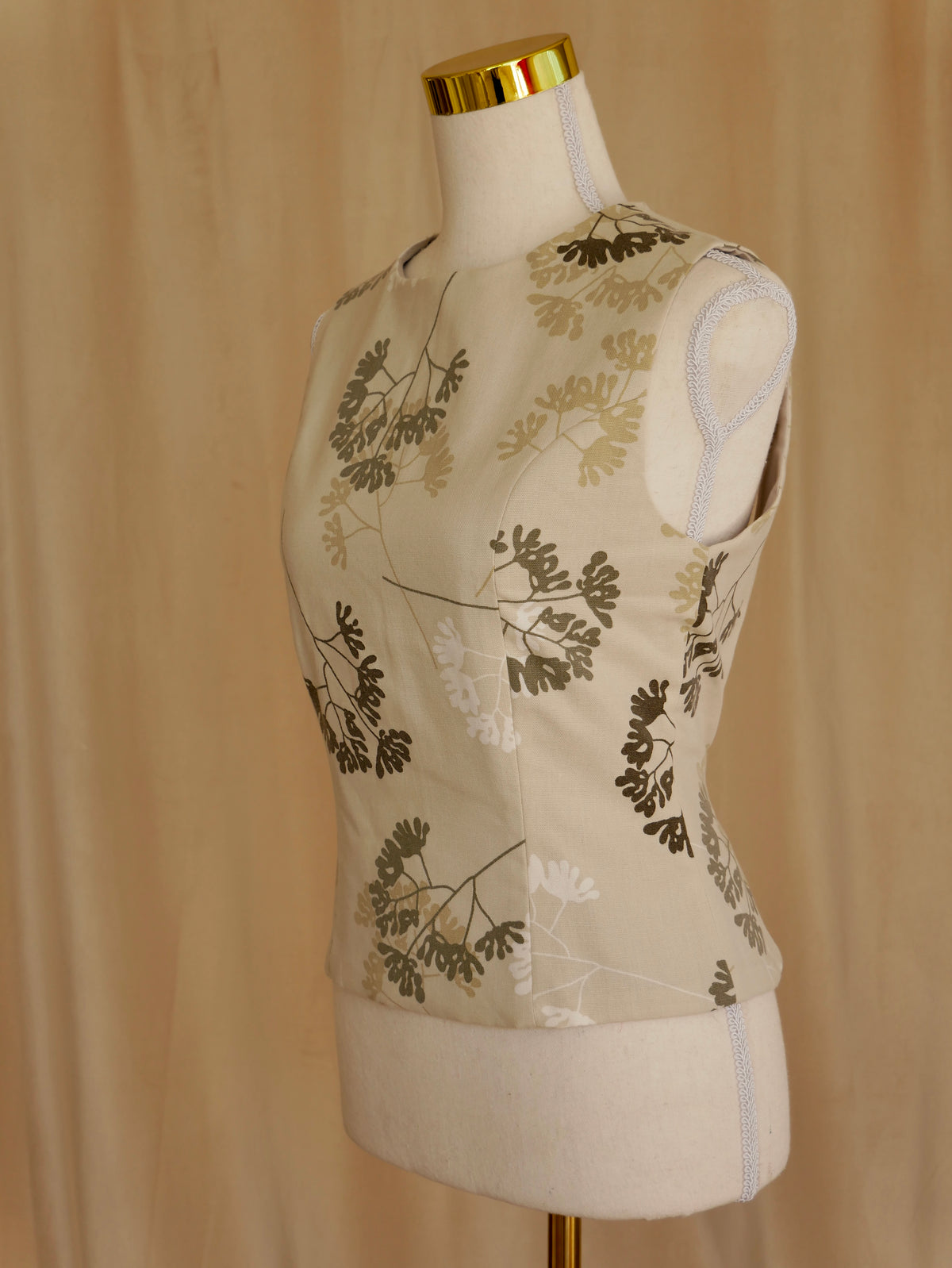 Open-Back Tie Bodice