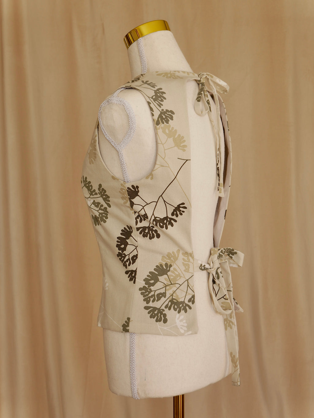 Open-Back Tie Bodice