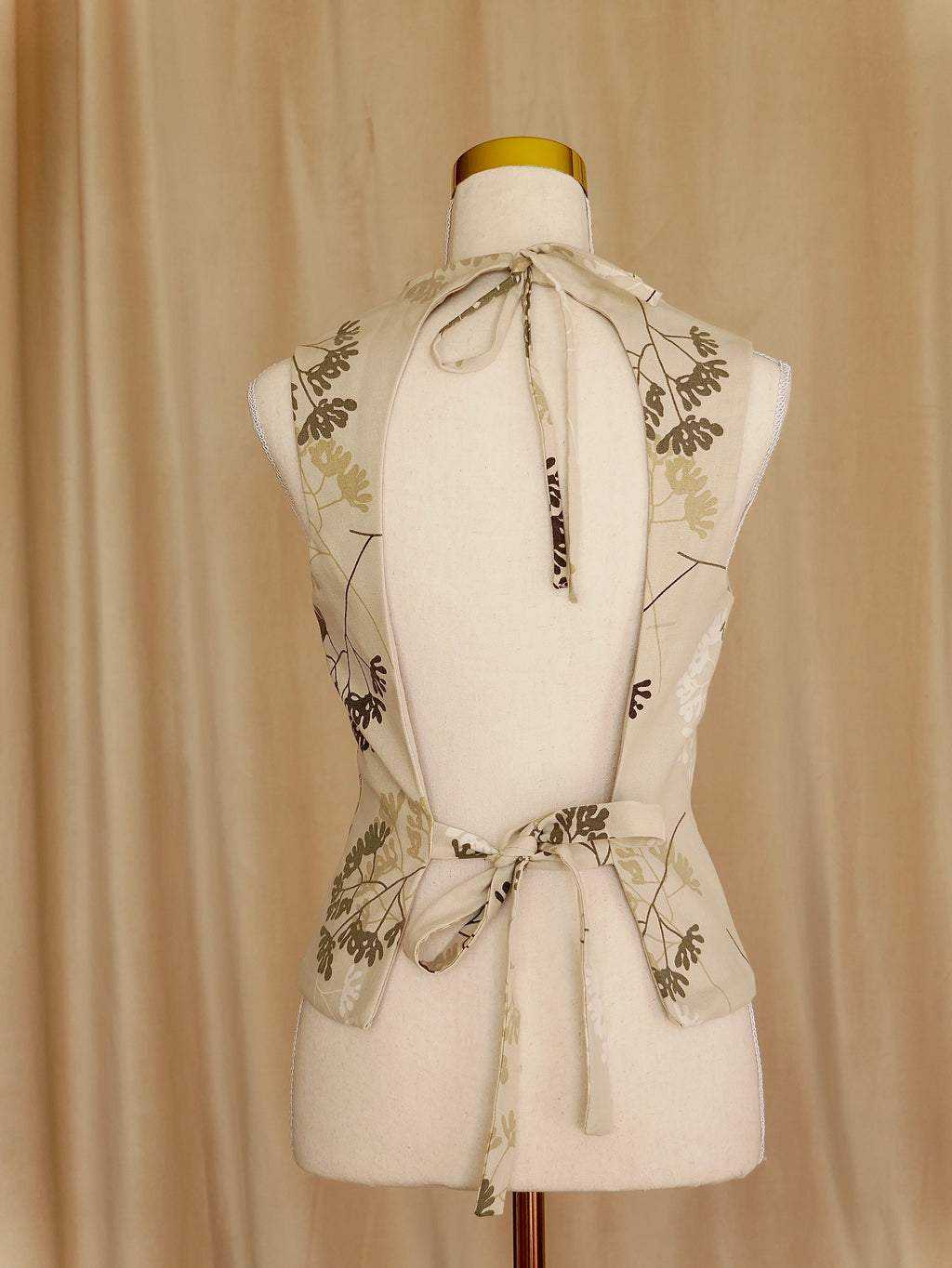 Open-Back Tie Bodice