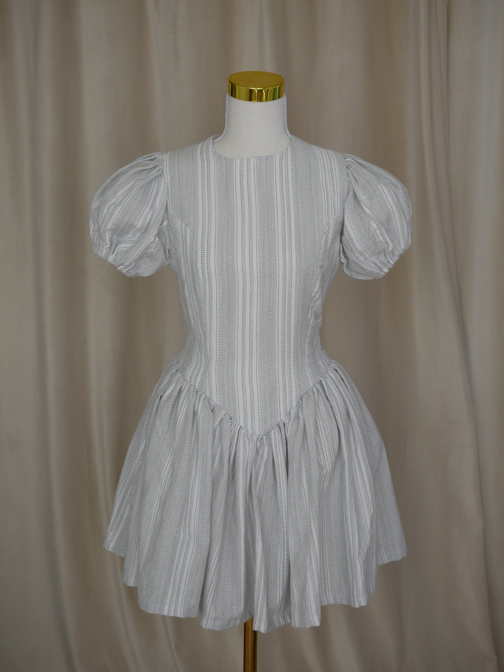 Drop-Waist Mini Dress