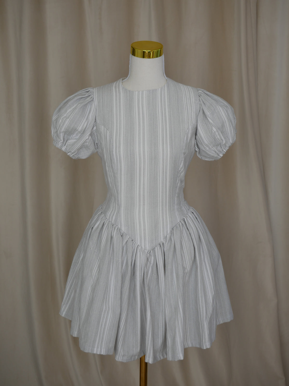 Drop-Waist Mini Dress
