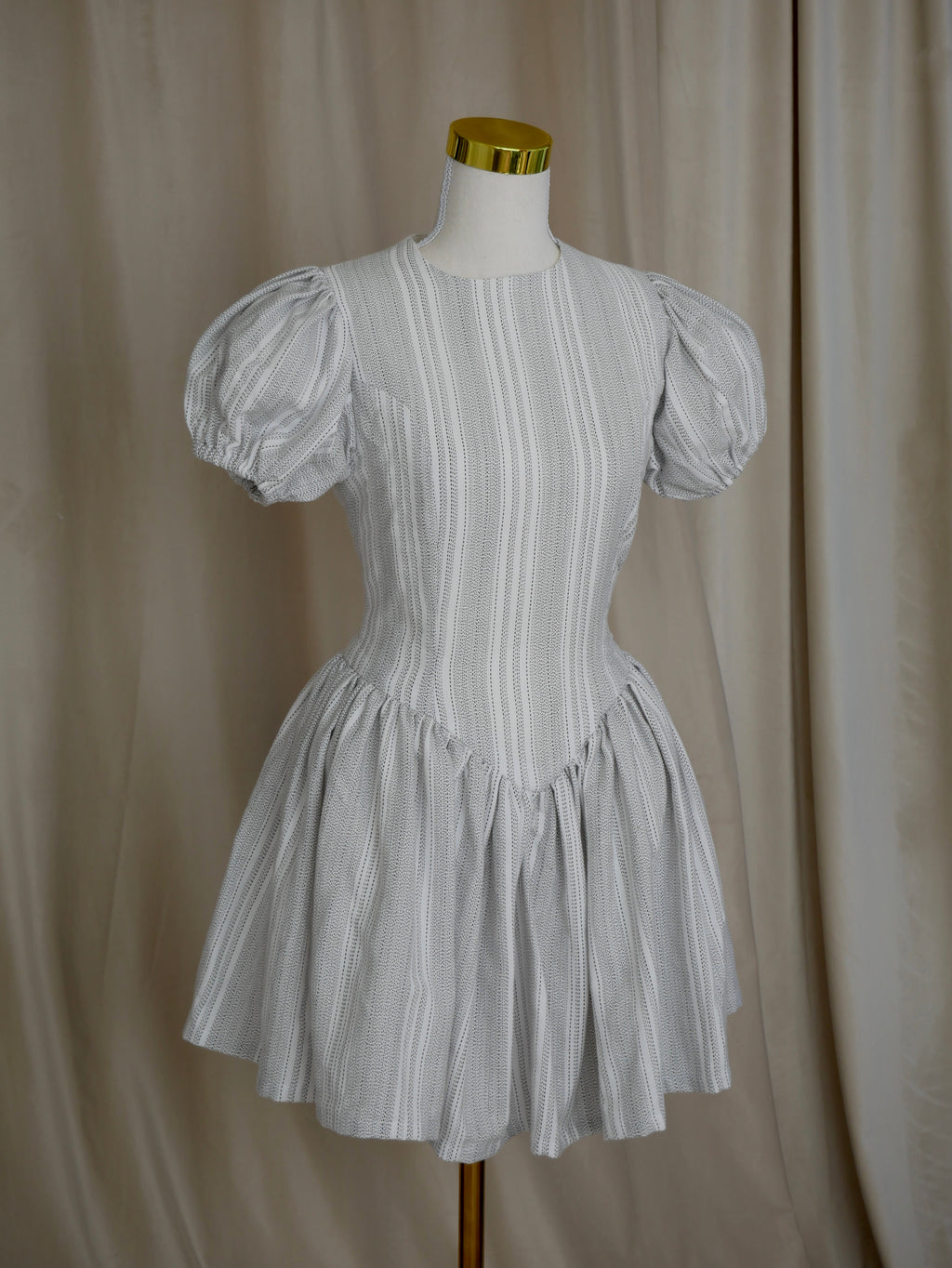 Drop-Waist Mini Dress