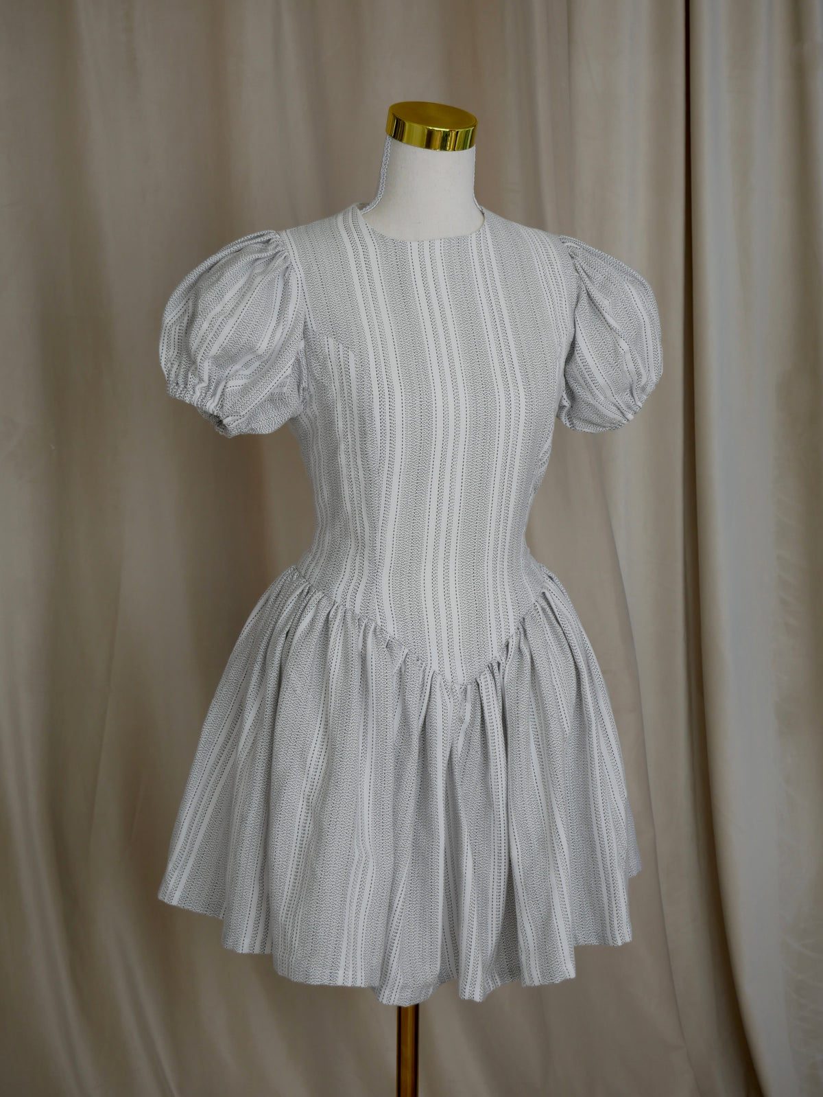 Drop-Waist Mini Dress