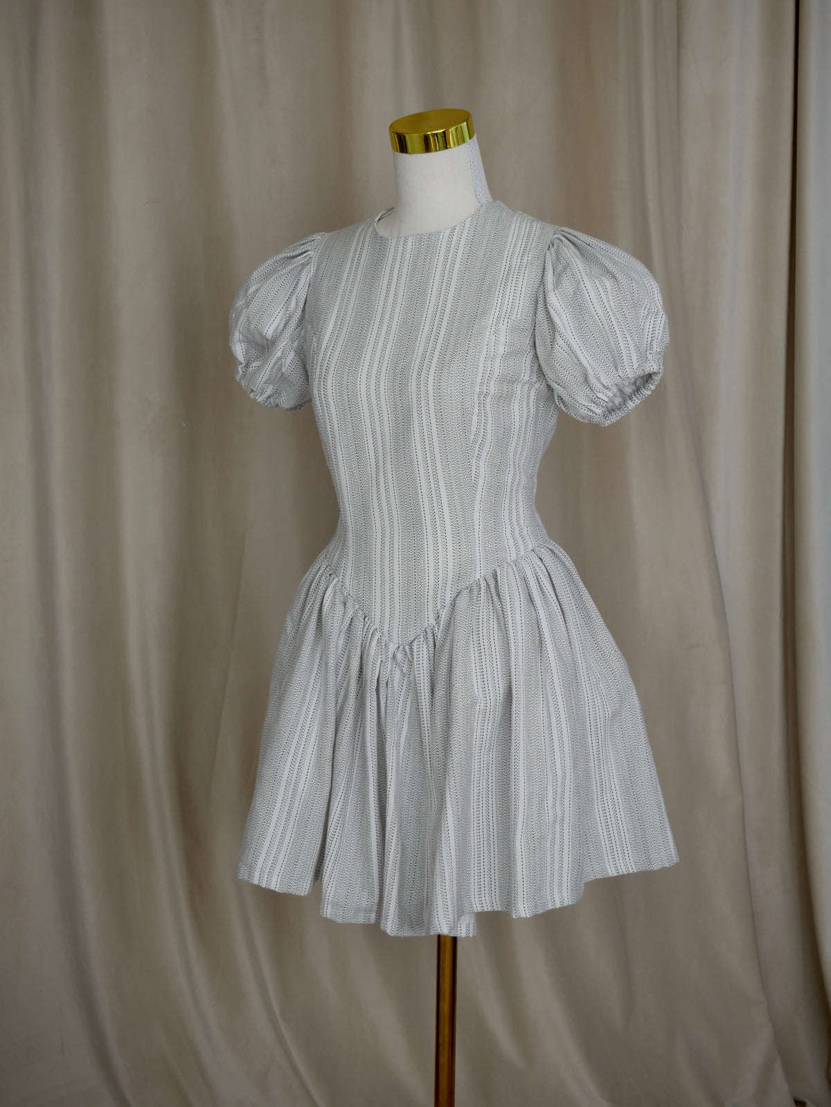 Drop-Waist Mini Dress