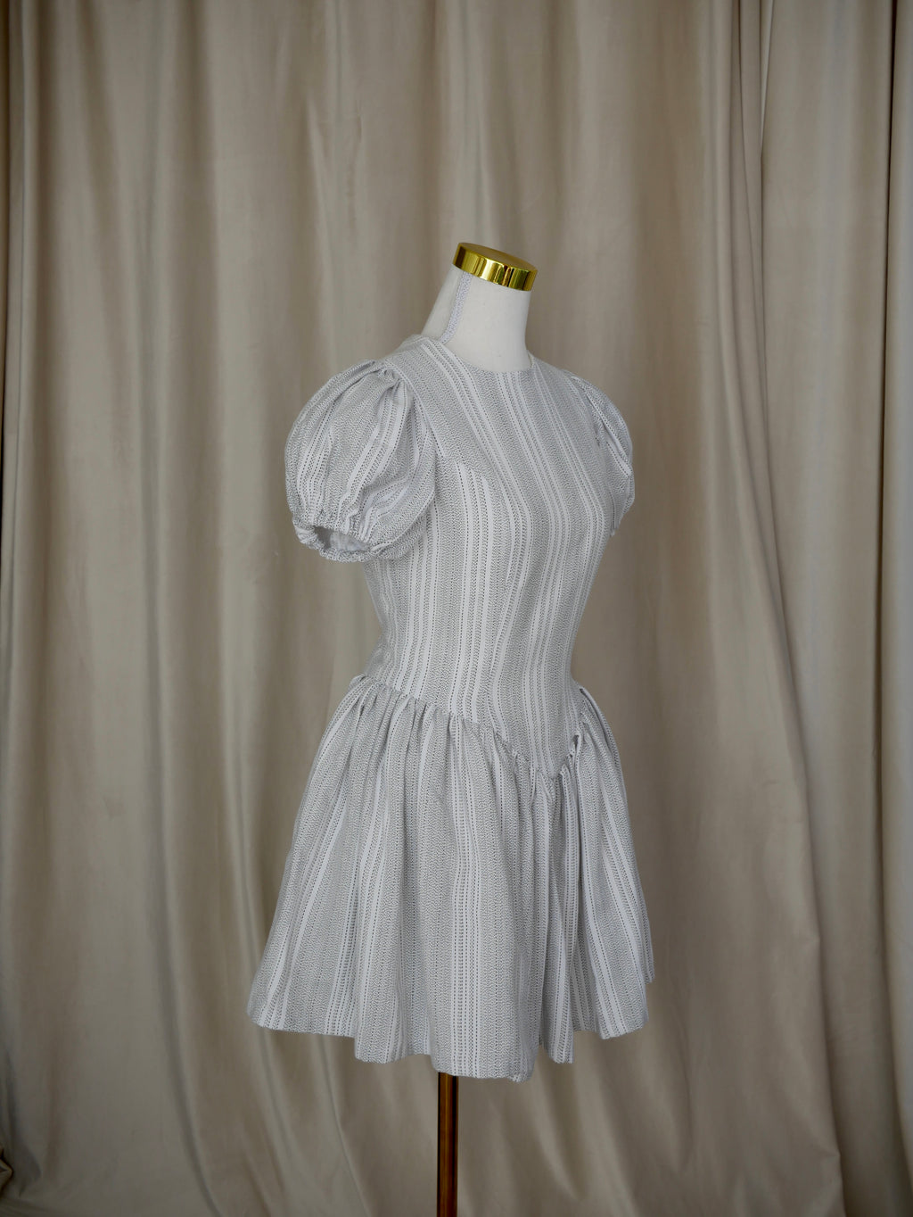 Drop-Waist Mini Dress