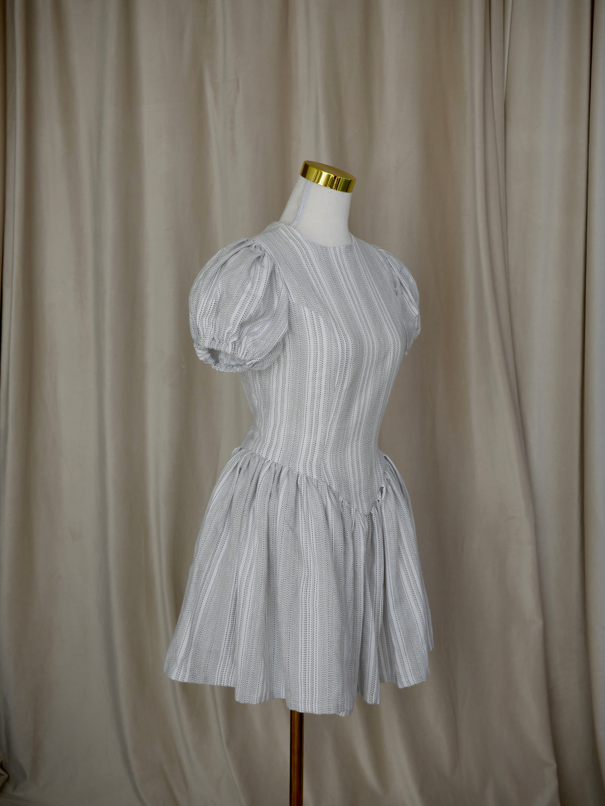 Drop-Waist Mini Dress