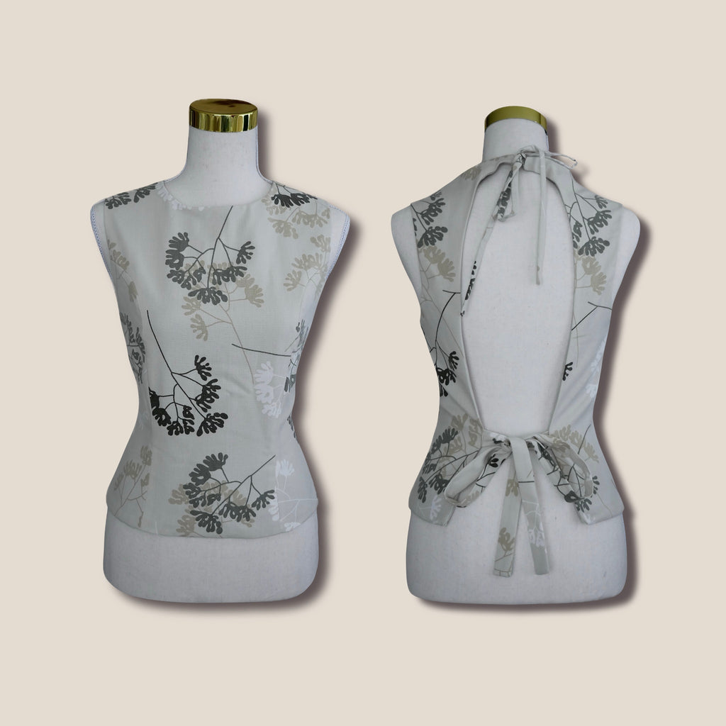 Open-Back Tie Bodice