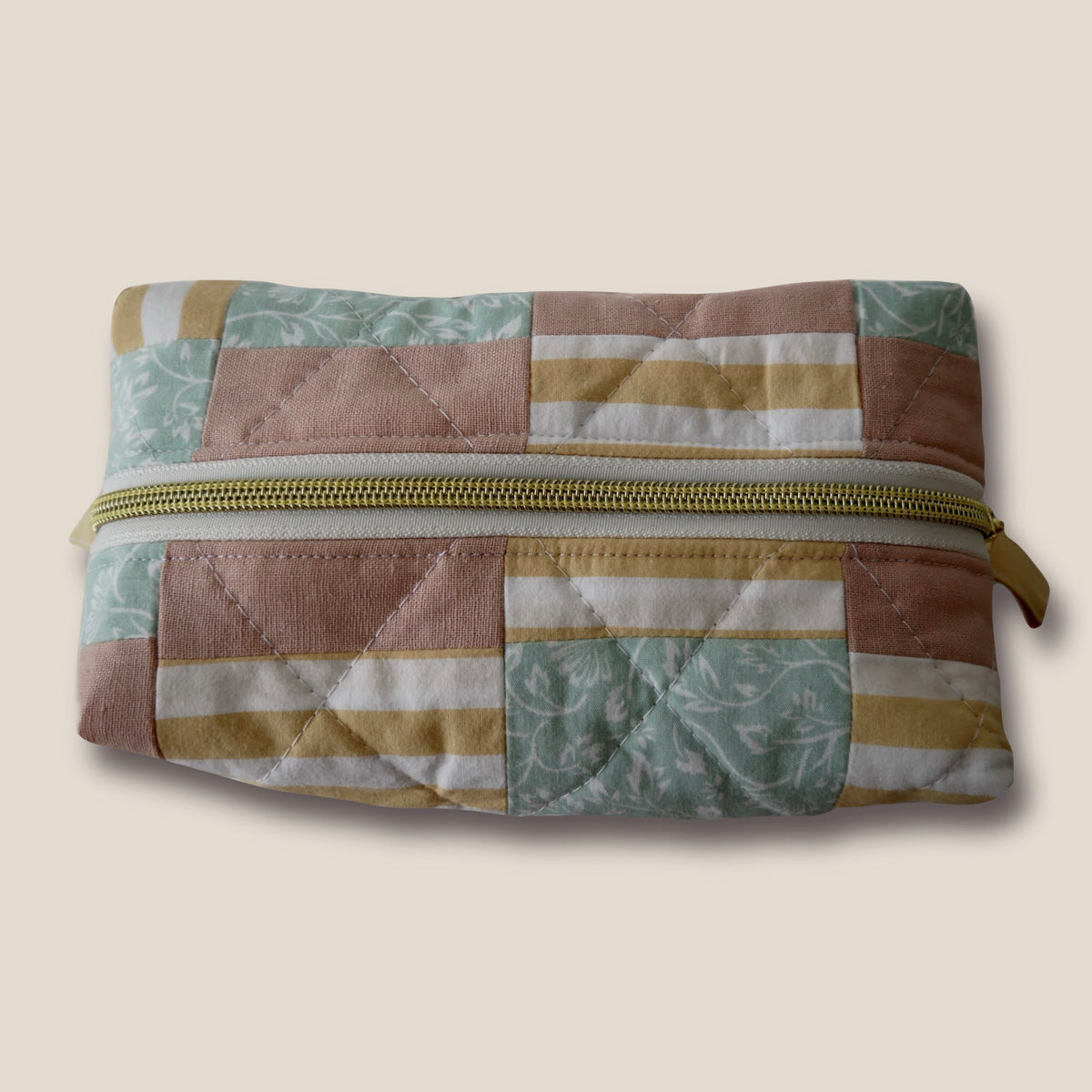 Upcycled Patchwork Pouch