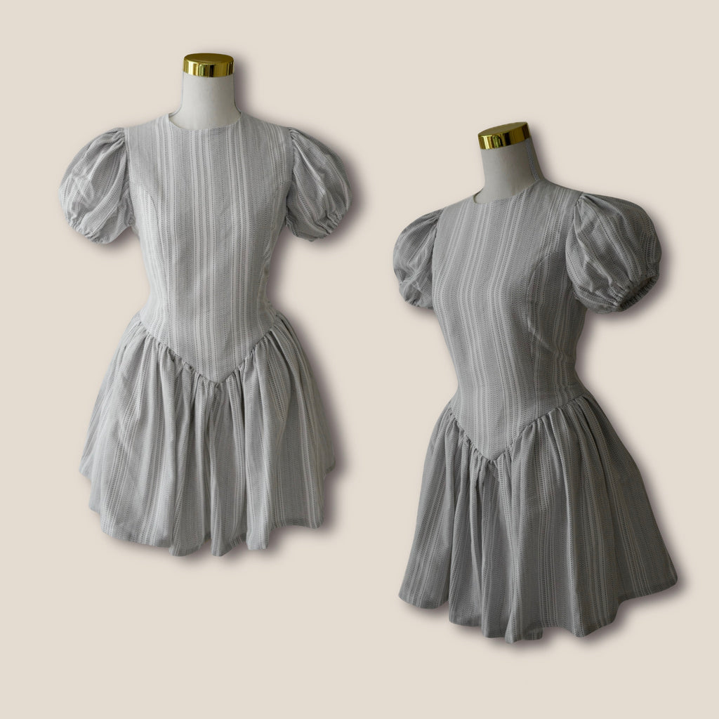 Drop-Waist Mini Dress